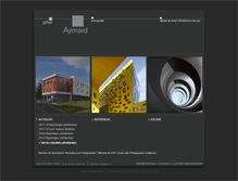 Tablet Screenshot of gilles-aymard-photographe.com